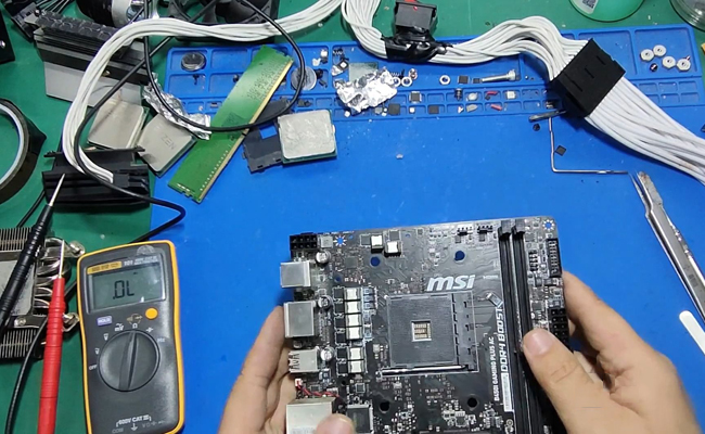 黔西华硕电脑主板维修